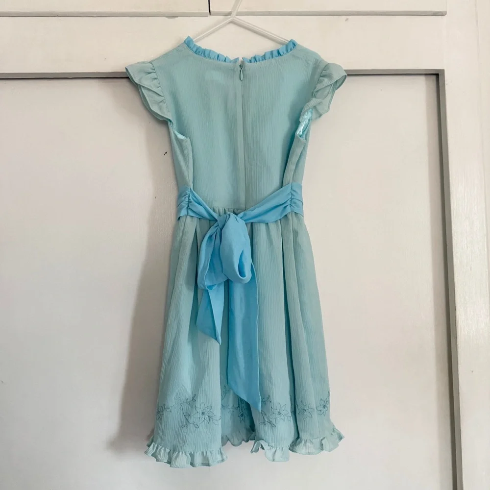 American Girl petals and posies blue dress for girls 7